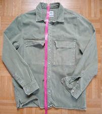 Hemdjacke khaki grün gebraucht kaufen  Innenstadt