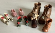 Vintage pottery shoes for sale  SWANSCOMBE