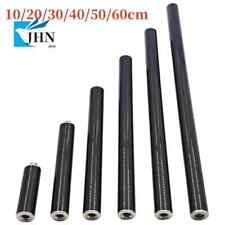 Antena polo de fibra de carbono 10/20/30/40/50/60 cm seção de extensão poste de pesquisa comprar usado  Enviando para Brazil