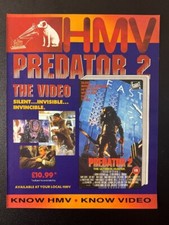 Predator hmv movie for sale  STRATHAVEN