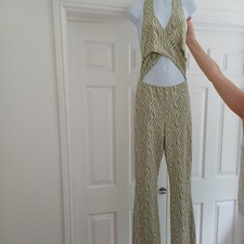Jumpsuit size green for sale  BATH