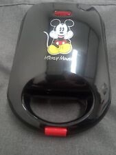 Máquina de waffle Disney Mickey Mouse faz waffles em forma de Mickey preto, usado comprar usado  Enviando para Brazil
