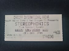 Used stereophonics ticket for sale  WARRINGTON