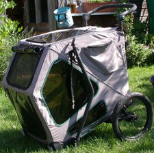 Fahrradanhänger hunde größe gebraucht kaufen  Büttelborn