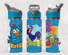 Garrafa de água personalizada Galinha pintadinha garrafa de água Lottie Dottie frango comprar usado  Enviando para Brazil