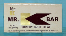 Usado, Embalagem de barra de chocolate Klein's Chocolate Company," Mr K Bar" 2 oz comprar usado  Enviando para Brazil