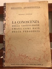 Rudolf steiner conoscenza usato  Compiano