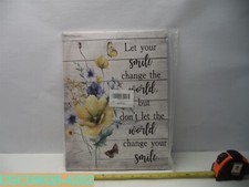 Yellow floral wall for sale  Atchison