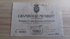 Etiquette vin chambolle d'occasion  Quimperlé