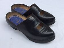 Galoches bois cuir d'occasion  Bischwiller