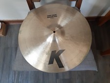 Prato Zildjian K 19" Dark Crash com borda pequena rachadura soa bem comprar usado  Enviando para Brazil