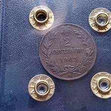 Moneta centesimi valore usato  Riolo Terme