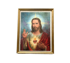 Vintage sacred heart for sale  Syracuse