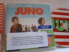 Juno (Music From The Motion Picture) Rhino Records 8122-79937-7 Promo CD Album comprar usado  Enviando para Brazil