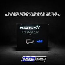 Interruptor de bolsa AR Silverado Sierra para pasajeros 99-06 (LED azul y blanco)  segunda mano  Embacar hacia Mexico