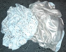 Stoffreste sterne weiß gebraucht kaufen  Bassenheim Kettig, St.Sebastian