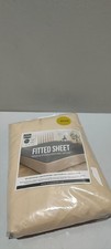 Spannbettlaken 90x200cm beige gebraucht kaufen  Herten