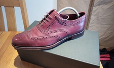 Loake fearnley burgundy for sale  LONDON