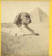 Stereoview egypt sphinx for sale  UK