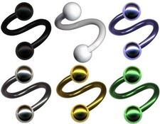 Piercing spirale kugeln gebraucht kaufen  Deutschland