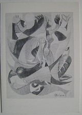 Leopold survage carton d'occasion  Boulogne-Billancourt