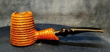 Hermosa pipa de tabaco Savinelli Stone Age K11-613 Volcano Sitter doble plataforma segunda mano  Embacar hacia Mexico