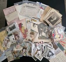 Huge antique ephemera for sale  Glastonbury