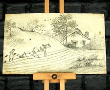 Antique 1840s graphite for sale  RUTHIN