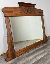 Wall mirror antique for sale  ROCHFORD