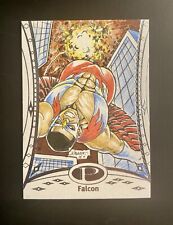 Conjunto básico de cartas Falcon 2014 Marvel Premier esboço por Norvien Basio #7 comprar usado  Enviando para Brazil