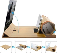 Lupa de tela 12" para celular celular 3D HD projeção efeito cinema, usado comprar usado  Enviando para Brazil