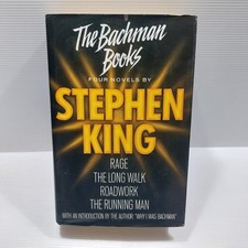 Jaqueta de pó Stephen King The Bachman Books 1994 capa dura 4 romances em 1 raiva comprar usado  Enviando para Brazil