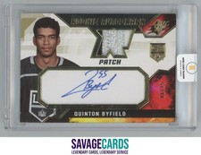Usado, 2021-22 SPx Rookie Auto Patch Quinton Byfield /15 #QB Los Angeles Kings comprar usado  Enviando para Brazil