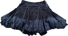 Jupe bleu marine d'occasion  Brazey-en-Plaine