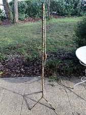 Lampadaire tripode laiton d'occasion  Chancelade