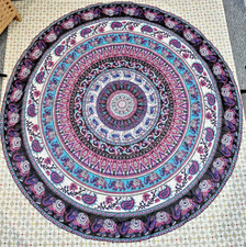 Block print tablecloth for sale  ST. AUSTELL