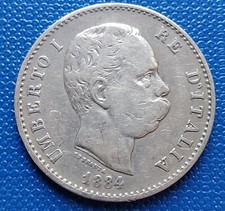 Moneta regno umberto usato  Roccabianca