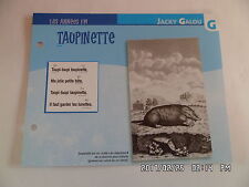 Carte fiche plaisir d'occasion  Avesnes-le-Comte
