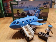 Brio blaues flugzeug gebraucht kaufen  Nürnberg