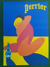 Perrier plage affiche d'occasion  Saint-Georges-de-Didonne