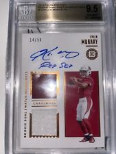 2019 Kyler Murray Rookie Auto GEM MINT BGS 9.5 Envelopado RPA Panini amostra dupla comprar usado  Enviando para Brazil