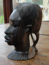 Vintage carved african for sale  FAREHAM
