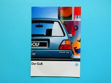 Prospekt / Katalog / Broschüre - VW Golf II (2) - CL, GL, GT und GTD - 08/87 comprar usado  Enviando para Brazil