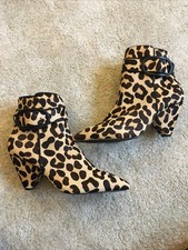 Leopard print ankle for sale  GLASGOW