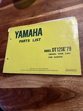 Genuine yamaha dt125e for sale  ELY