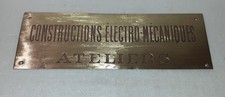 Deco. plaque usine d'occasion  Donchery