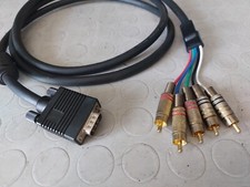 Cavo vga 5xrca usato  Bari