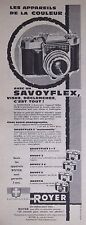 Publicité 1961 appareils d'occasion  Compiègne