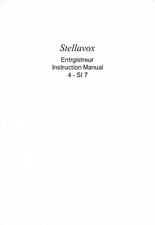 Stellavox manual with gebraucht kaufen  Hof