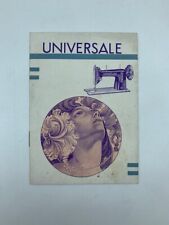 Catalogo pubblicitario. univer usato  Italia